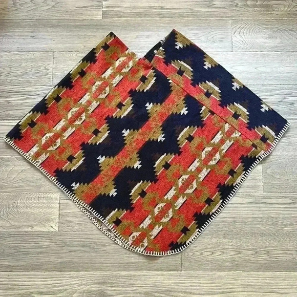 JANICE | Bohemian  over the head shawl wrap - Picture 2 of 9